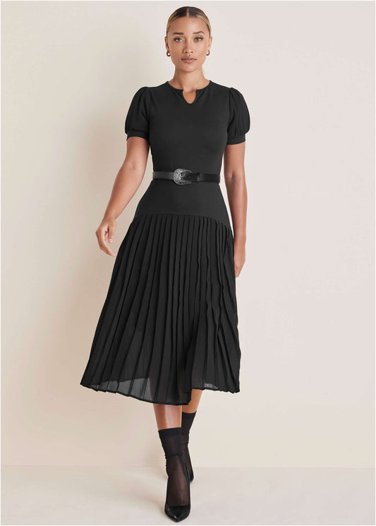 Belted Maxi Dress