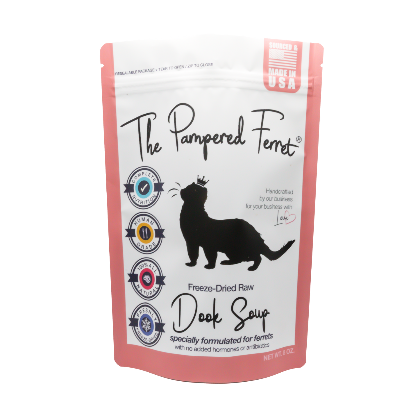 Dook Soup — Complete Freeze-Dried Raw Ferret Diet for Ferrets
