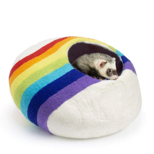 Comfy Ferret Cave (Rainbow Love)