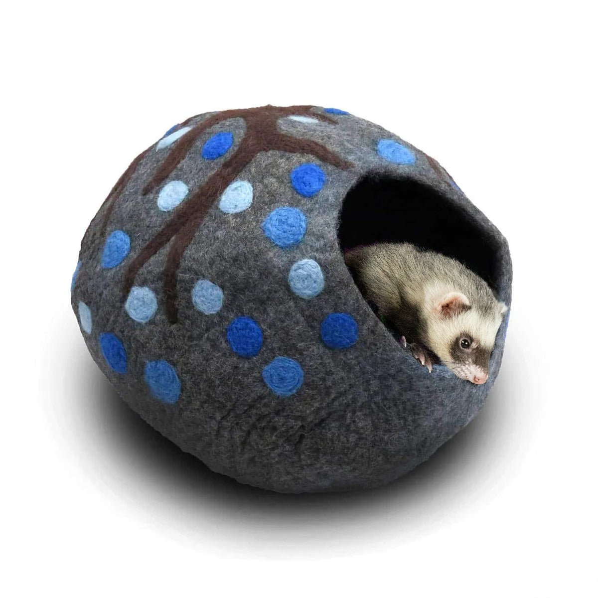 Comfy Ferret Cave (True Blue)