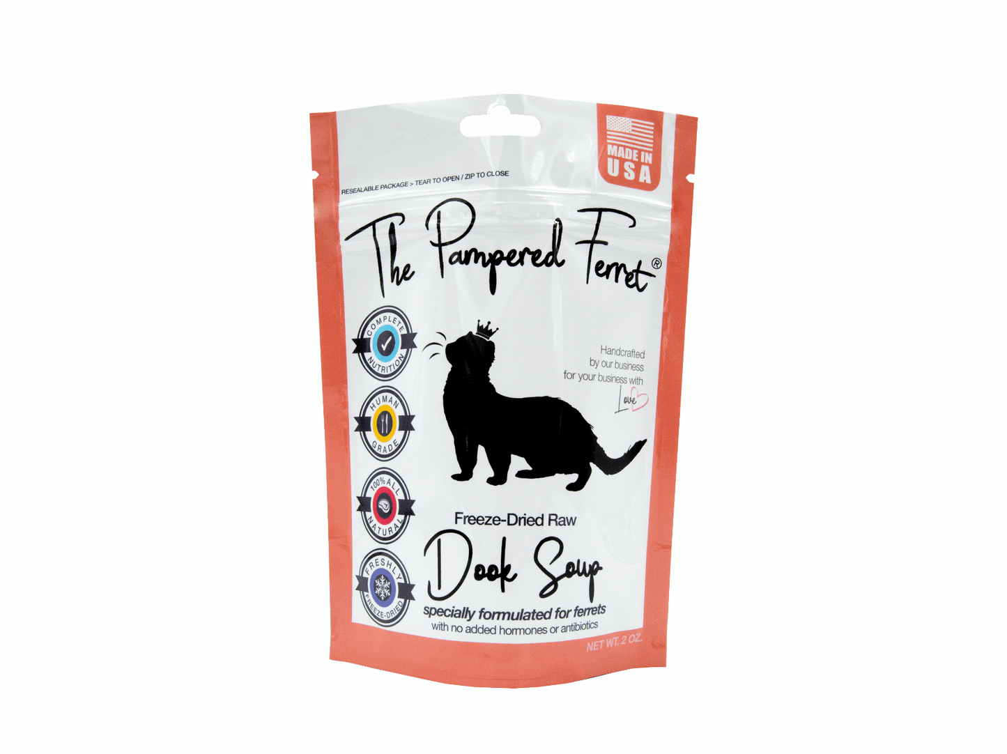 Dook Soup — Complete Freeze-Dried Raw Ferret Diet for Ferrets