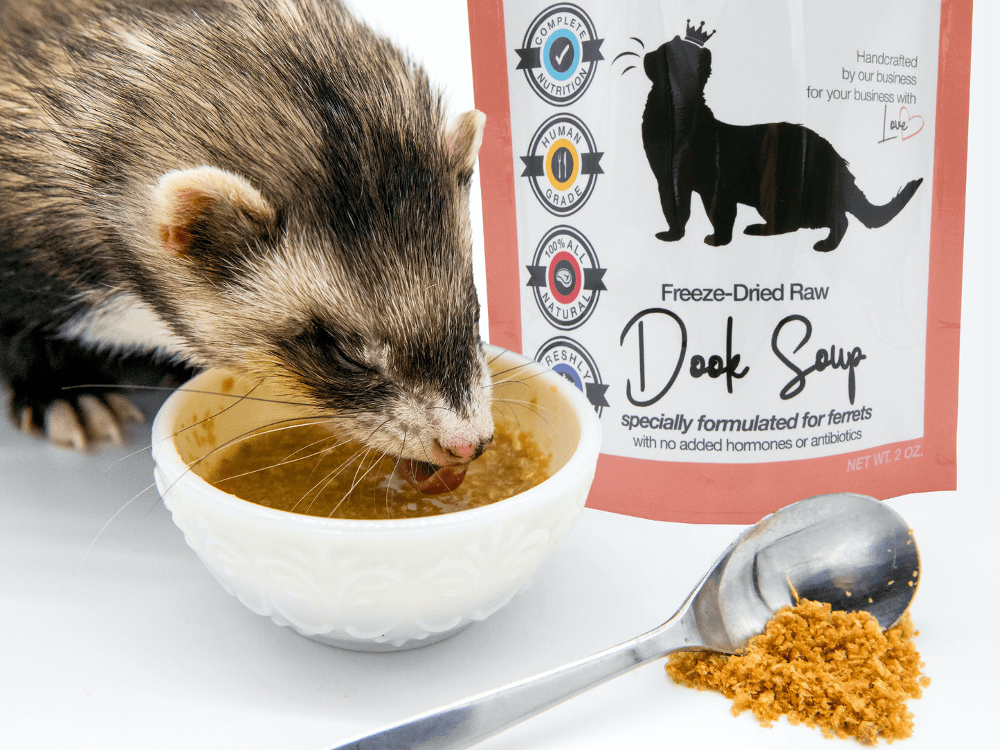 Dook Soup — Complete Freeze-Dried Raw Ferret Diet for Ferrets