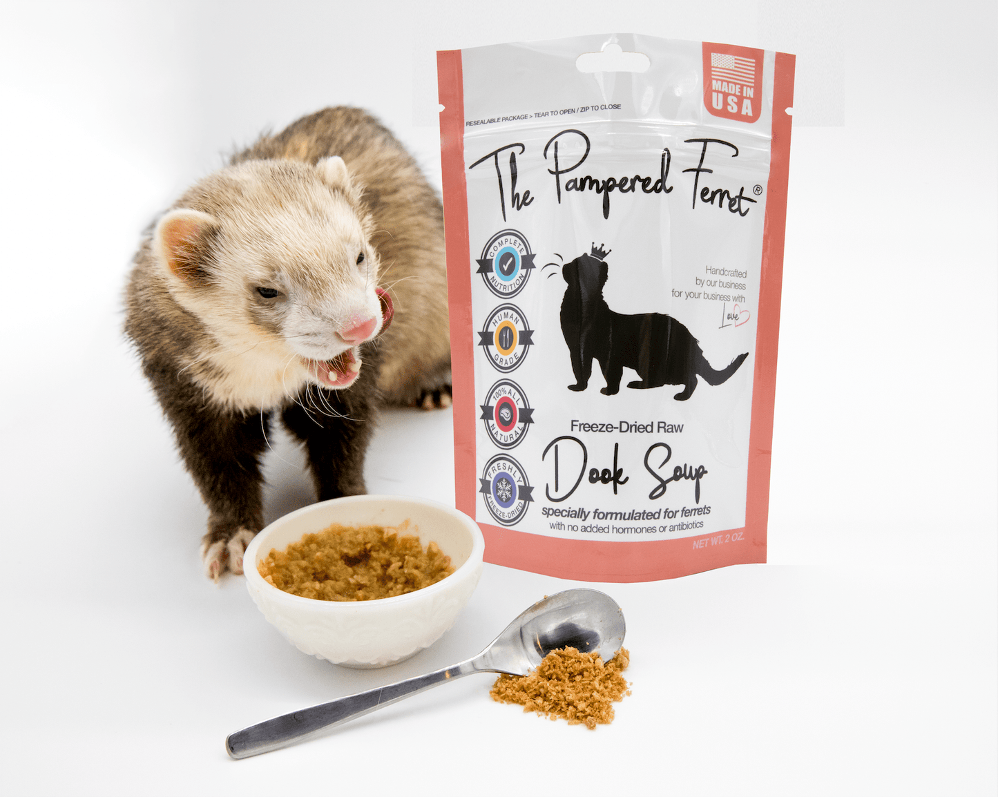 Dook Soup — Complete Freeze-Dried Raw Ferret Diet for Ferrets