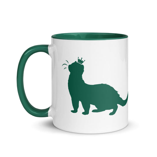 Green Mug with Color Inside