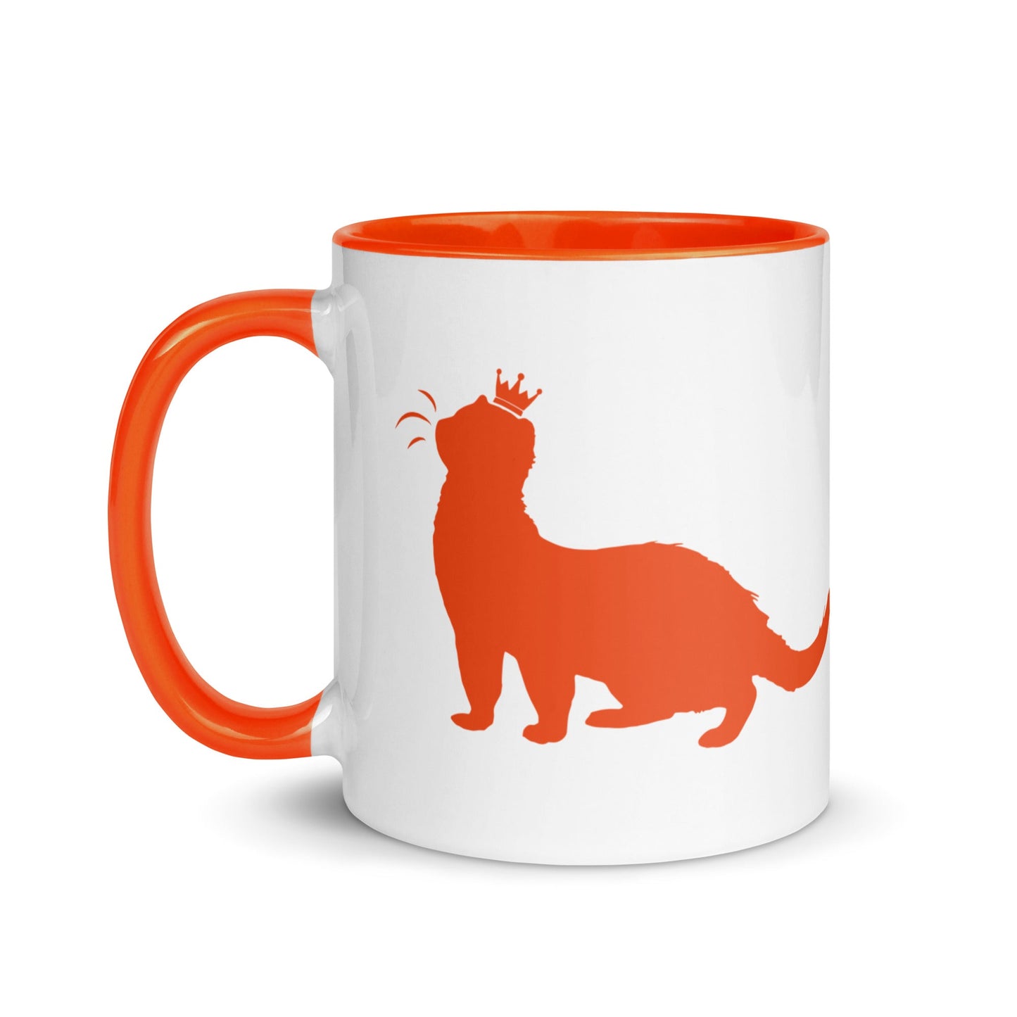 Orange Mug with Color Inside