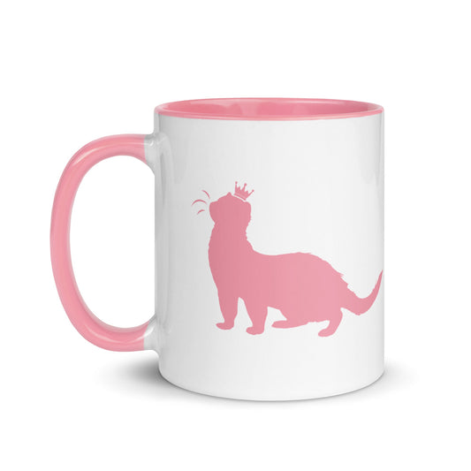 Pink Mug with Color Inside