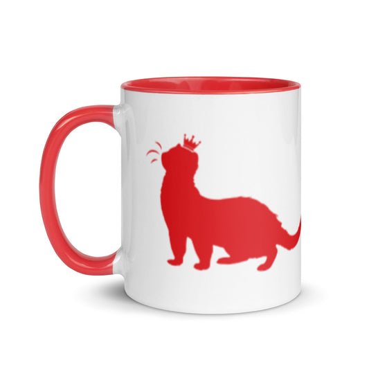 Red Mug with Color Inside